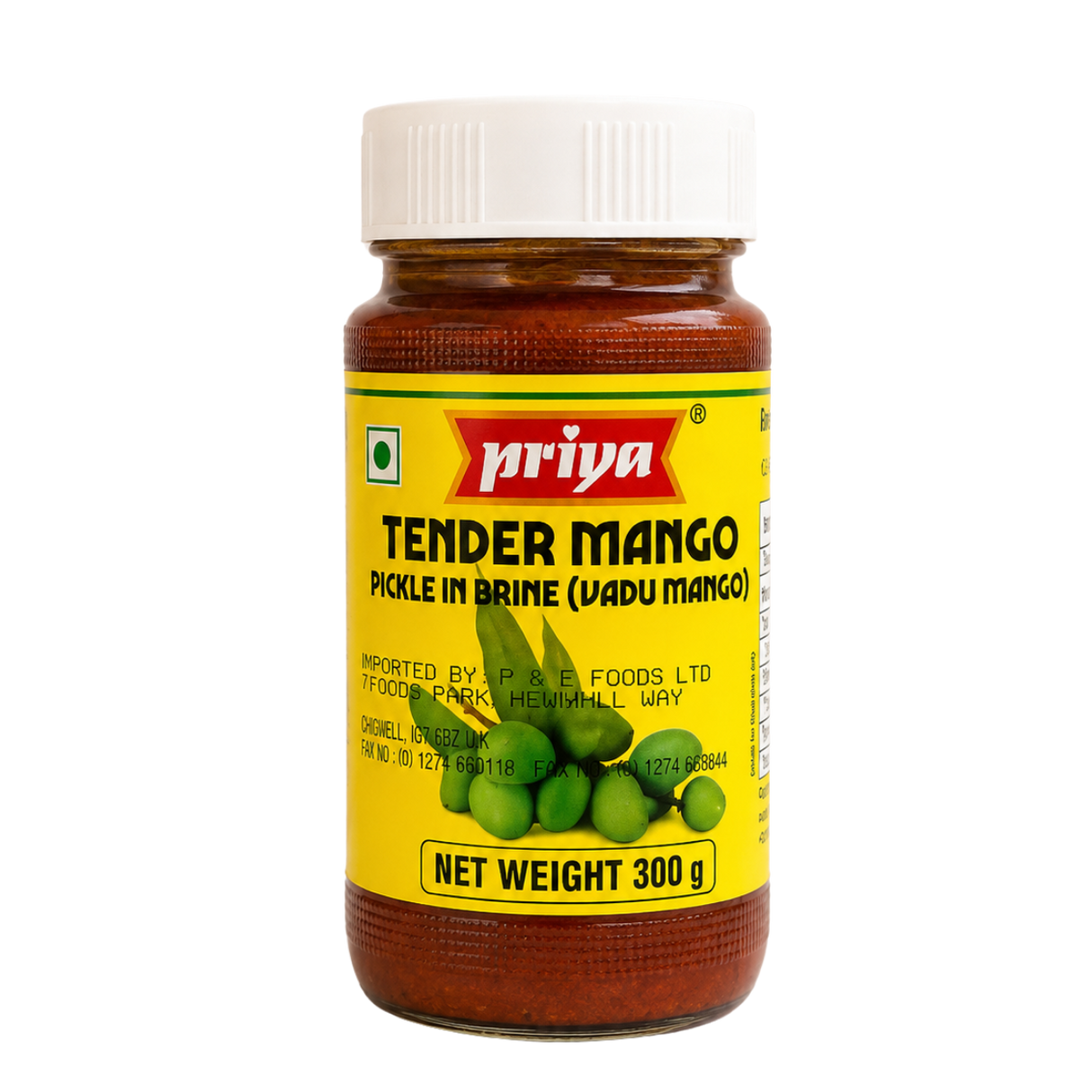 Priya Tender Mango Pickle (300g) 06.12.2026