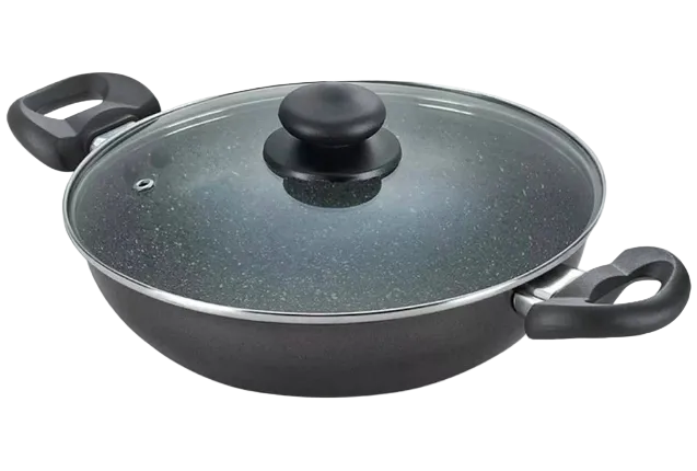 Prestige - Omni Kadai 24cm With Lid - 24cm