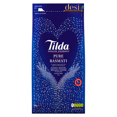 Tilda - Pure Original Basmati Rice (10kg) + 1Kg Free 31.12.2027