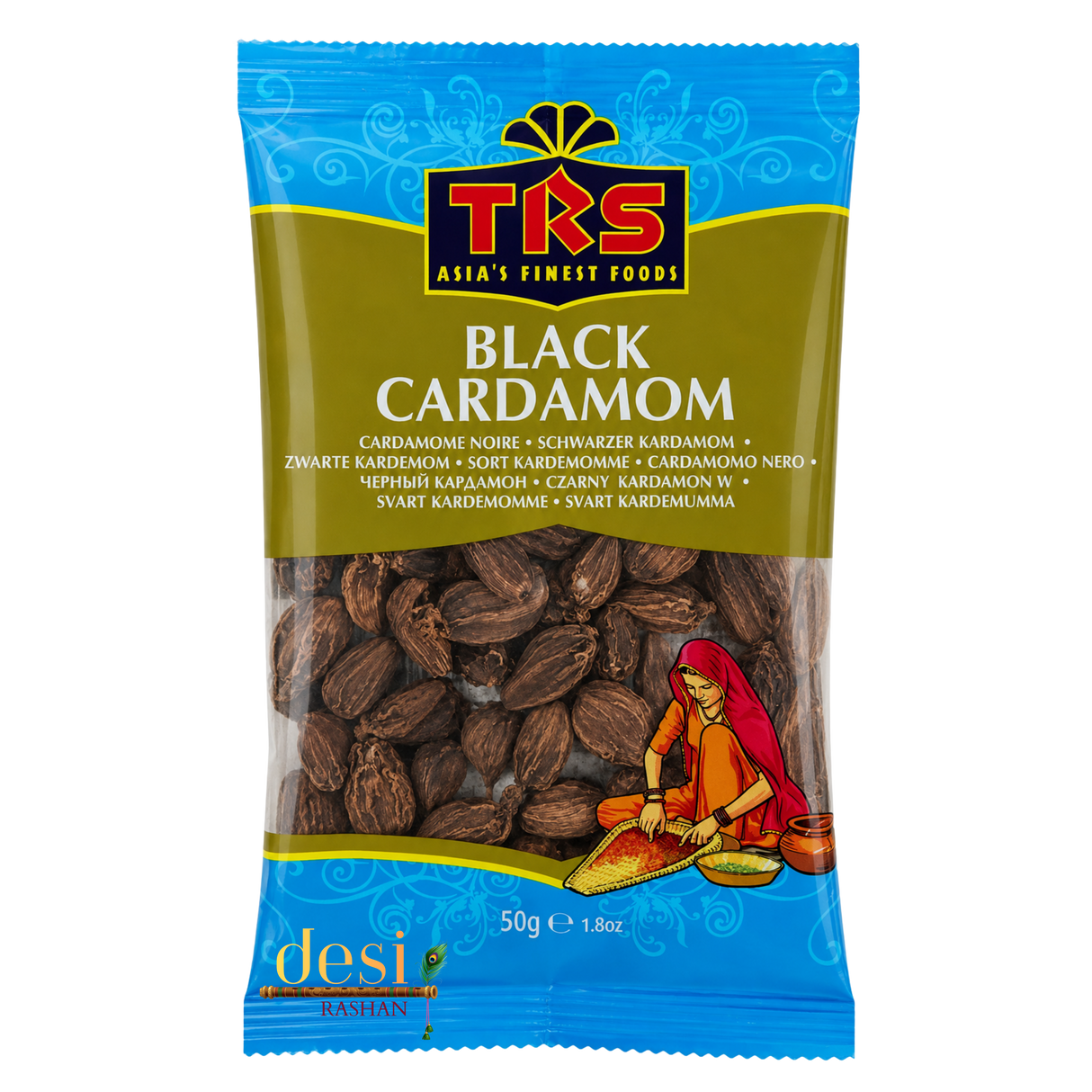 TRS - Elaichi/Black Cardamom (50g) 30.12.2027