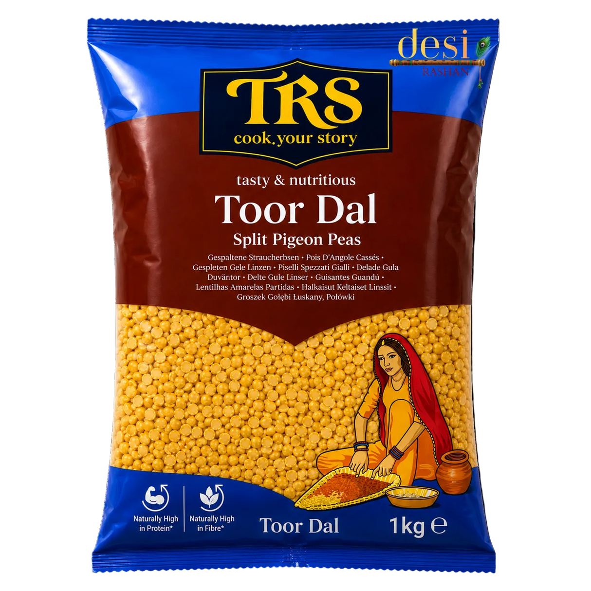 TRS - Toor Dal Plain (1Kg) 30.09.2028